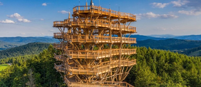 Wieża widokowa w Krynicy